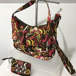 🐚VERA BRADLEY SET🐚 Puccini Cross Body & ID Zip!
